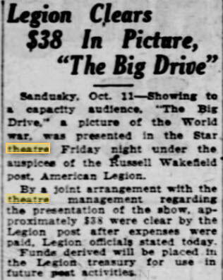 Almont Theatre - Oct 11 1926 (newer photo)